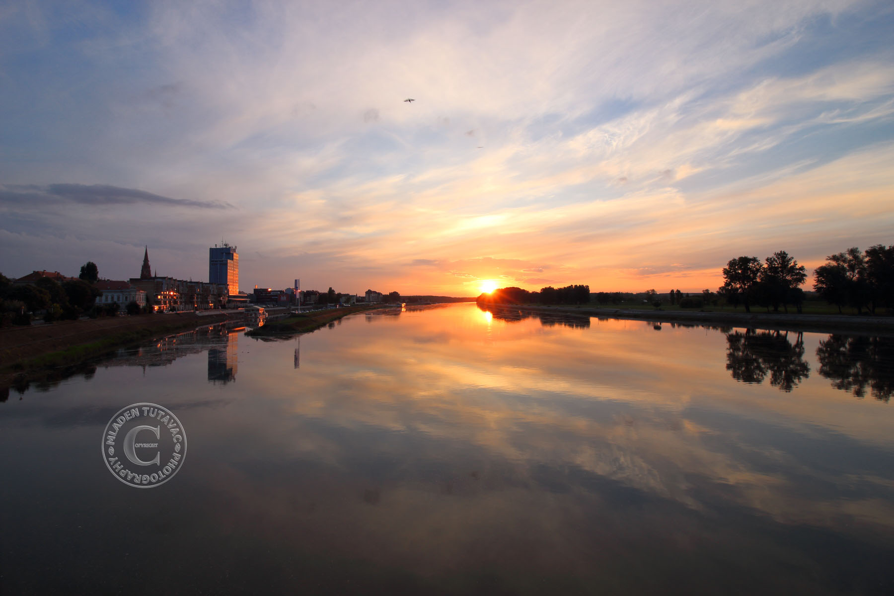 Turistički vodič: Osijek - suton na Dravi